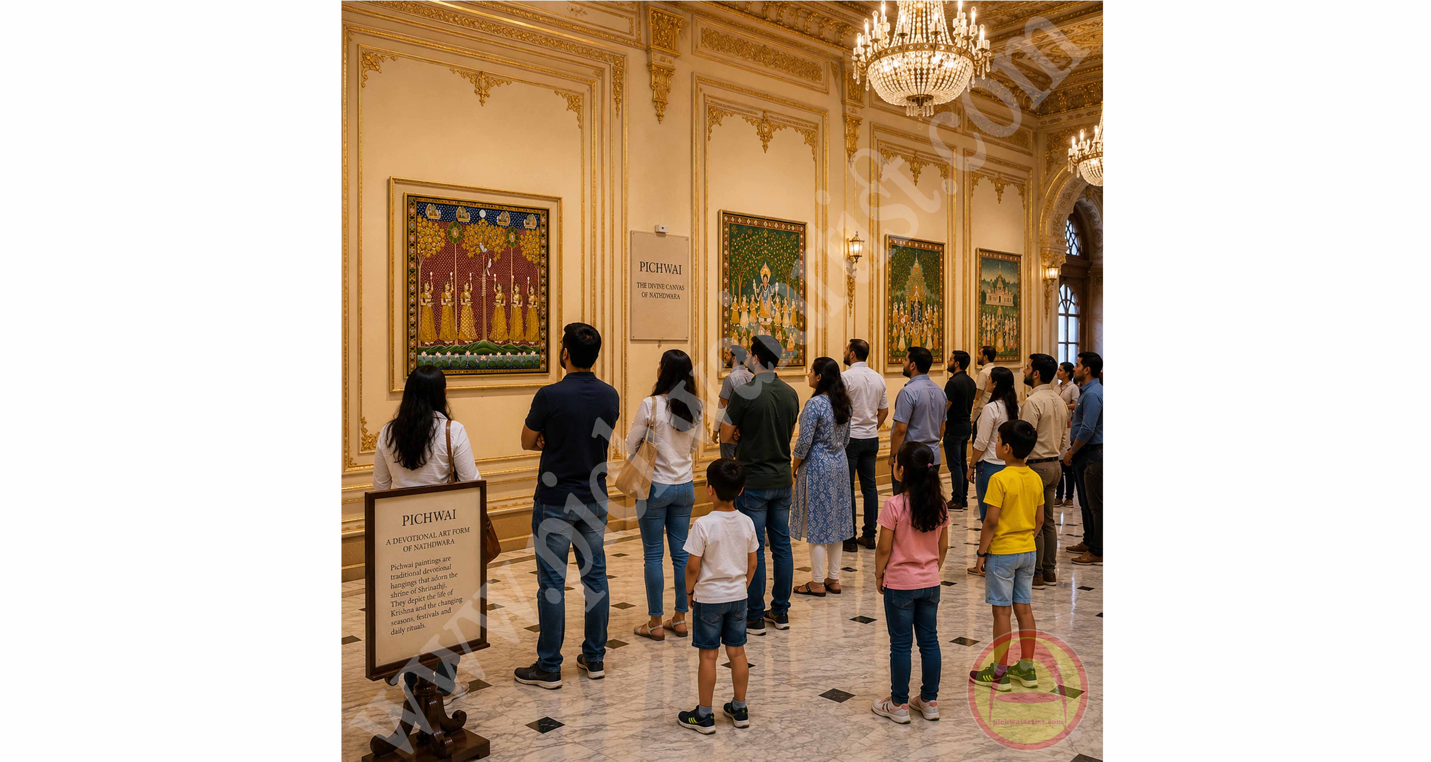 Pichwai Art Exhibition: The Divine Canvas of Nathdwara – A Journey Through India’s Sacred Heritage