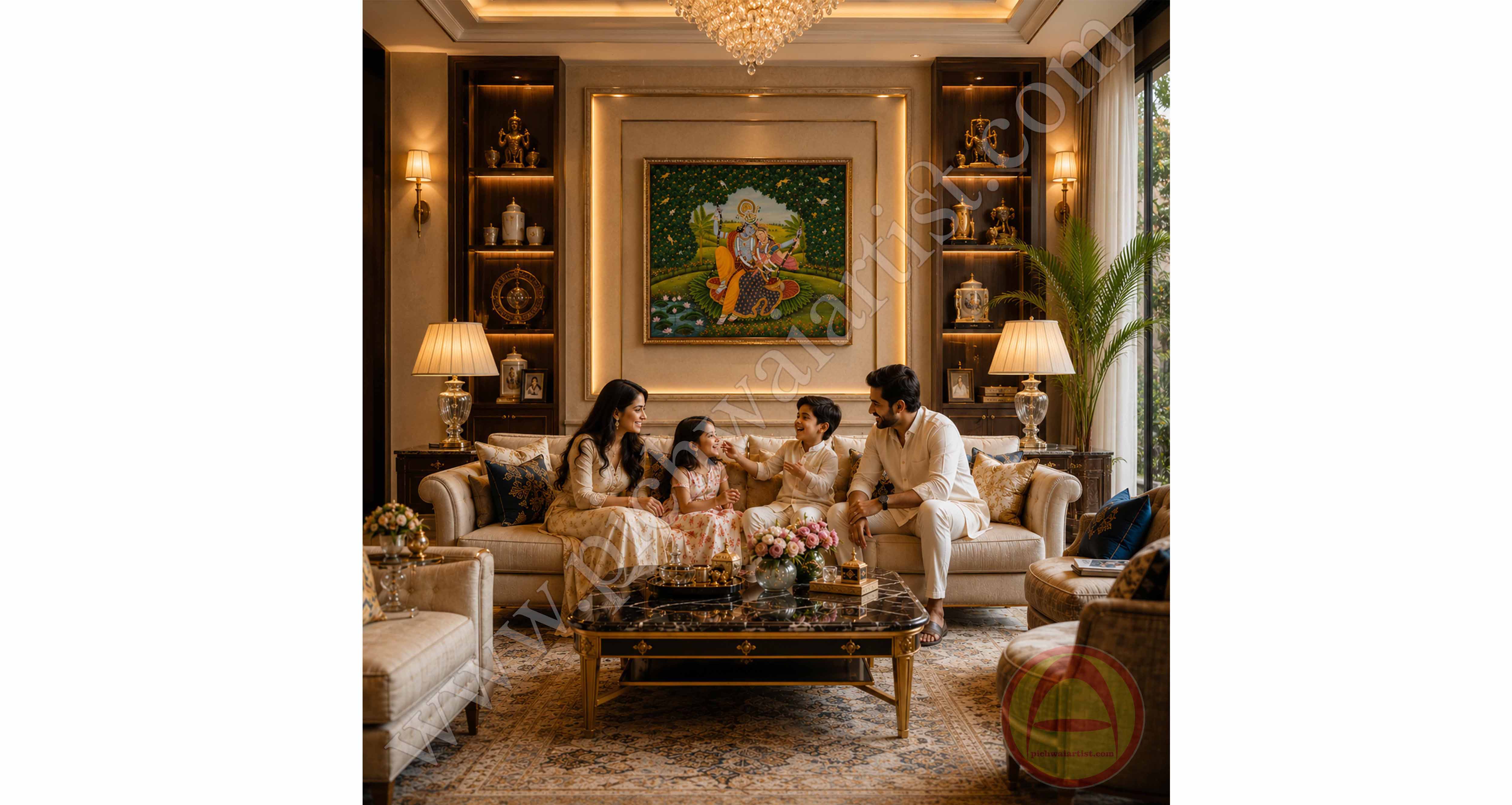 The Spiritual Power of Authentic Pichwai Paintings: Creating Peace, Positivity and Sacred Spaces